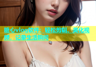 糖心vlog软件：轻松剪辑、美化视频，记录生活瞬间