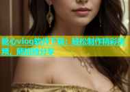 糖心vlog软件下载：轻松制作精彩视频，随拍随分享