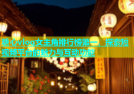糖心vlog女主角排行榜第一，探索短视频平台的魅力与互动功能