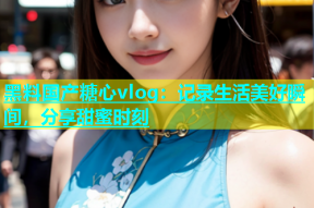 黑料国产糖心vlog：记录生活美好瞬间，分享甜蜜时刻