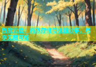 百度云盘：高效存储与便捷分享，尽享无限可能