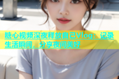 糖心视频深夜释放自己Vlog：记录生活瞬间，分享夜间美好