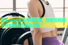 糖心vlog女主角排行榜，探索短视频平台的魅力与互动功能