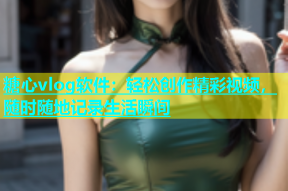 糖心vlog软件：轻松创作精彩视频，随时随地记录生活瞬间