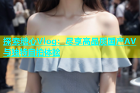 探索糖心Vlog：尽享高品质国产AV与独特自拍体验