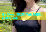 糖心Vlog：轻松制作精彩短视频，分享你的故事