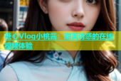 糖心Vlog小桃酱：甜美诱惑的在线视频体验