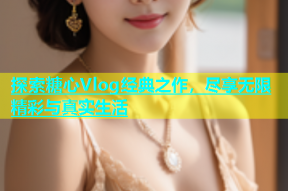 探索糖心Vlog经典之作，尽享无限精彩与真实生活