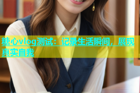 糖心vlog测试：记录生活瞬间，展现真实自我