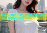糖心vlog洛丽塔：记录生活美好瞬间，分享时尚潮流