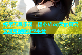 探索无限乐趣：糖心Vlog黄的真实交友与视频分享平台
