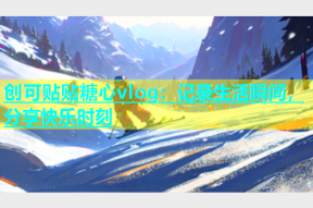 创可贴贴糖心vlog：记录生活瞬间，分享快乐时刻