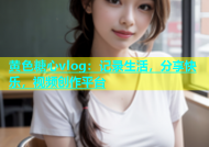 黄色糖心vlog：记录生活，分享快乐，视频创作平台