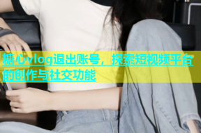 糖心vlog退出账号，探索短视频平台的创作与社交功能
