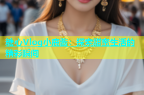 糖心Vlog小鹿酱：探索甜蜜生活的精彩瞬间