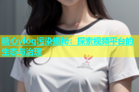 糖心vlog污染揭秘：探索视频平台的生态与治理