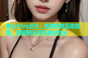 糖心Vlog灵兮：炫酷特效互动直播，弹幕聊天尽享美好时光