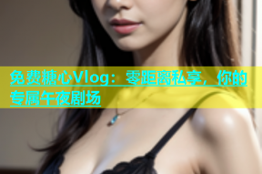 免费糖心Vlog：零距离私享，你的专属午夜剧场
