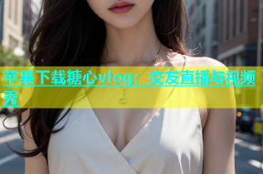 苹果下载糖心vlog：交友直播与视频秀