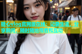 糖心vlog官网版在线：记录生活，分享瞬间，随时随地观看和互动