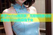 探索txvlog网页版：无限制观看与创作精彩Vlog的最佳平台