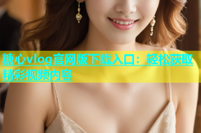 糖心vlog官网版下载入口：轻松获取精彩视频内容