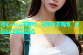 糖心vlog不漏脸，记录生活瞬间，轻松分享美好时光