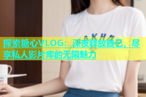 探索糖心VLOG：深夜释放自己，尽享私人影片库的无限魅力
