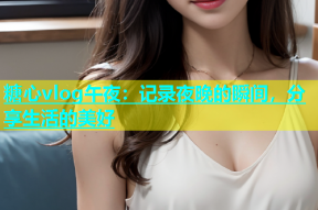 糖心vlog午夜：记录夜晚的瞬间，分享生活的美好