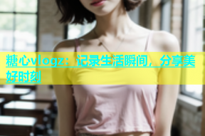 糖心vlogz：记录生活瞬间，分享美好时刻