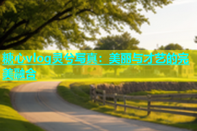 糖心vlog灵兮写真：美丽与才艺的完美融合
