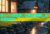 糖心vlog蔡鱼崽：记录生活瞬间，分享美好时光