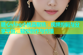糖心vlog小桃酱取精：视频剪辑与分享平台，轻松创作与传播
