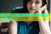 糖心vlog小桃公园探秘日常分享精彩生活点滴