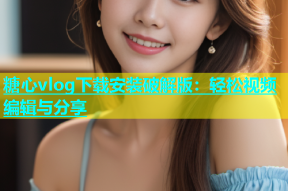 糖心vlog下载安装破解版：轻松视频编辑与分享