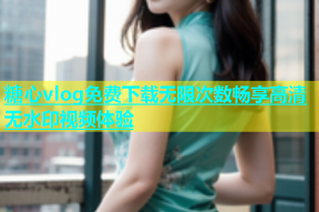 糖心vlog免费下载无限次数畅享高清无水印视频体验