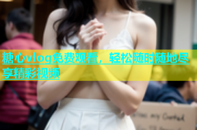 糖心vlog免费观看，轻松随时随地尽享精彩视频