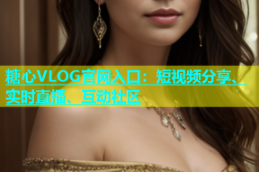 糖心VLOG官网入口：短视频分享、实时直播、互动社区