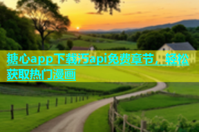 糖心app下载汅api免费章节，轻松获取热门漫画