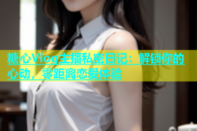 糖心Vlog主播私密日记：解锁你的心动，零距离恋爱体验