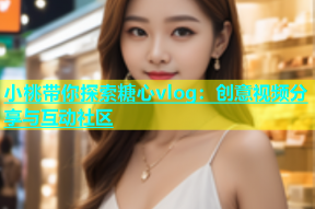 小桃带你探索糖心vlog：创意视频分享与互动社区