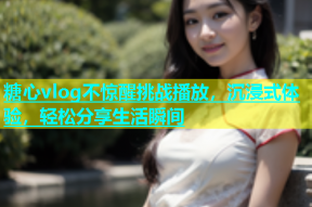 糖心vlog不惊醒挑战播放，沉浸式体验，轻松分享生活瞬间