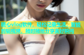 糖心vlog软件，轻松记录生活，智能剪辑视频，随时随地分享美好瞬间