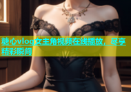 糖心vlog女主角视频在线播放，尽享精彩瞬间
