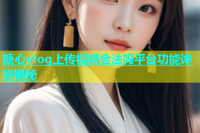糖心vlog上传视频合法吗平台功能详解揭秘