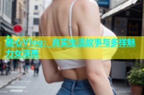 糖心Vlog：真实生活故事与多样魅力女演员