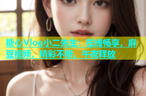 糖心Vlog小二先生：在线畅享，麻豆视频，精彩不断，午夜释放