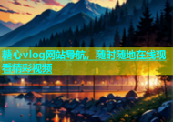 糖心vlog网站导航，随时随地在线观看精彩视频
