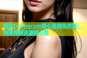 探索txvlogcom糖心官网免费版：海量视频资源随心看