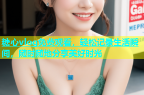 糖心vlog免费观看，轻松记录生活瞬间，随时随地分享美好时光